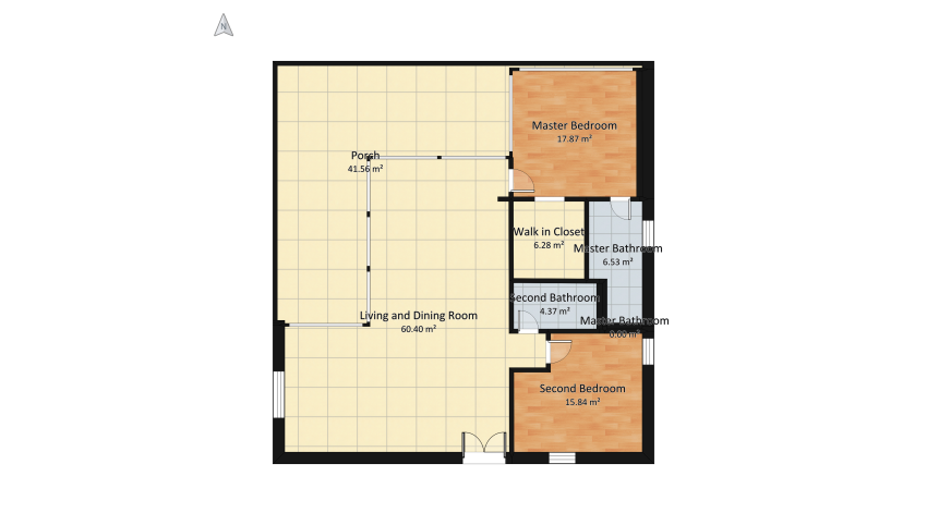 Malibu Inspired Modern Home floor plan 335.11