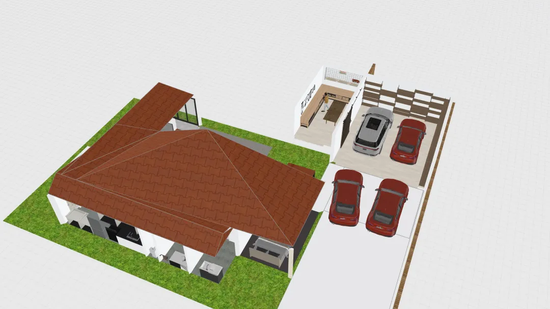 Garage Concept 2 3d design renderings