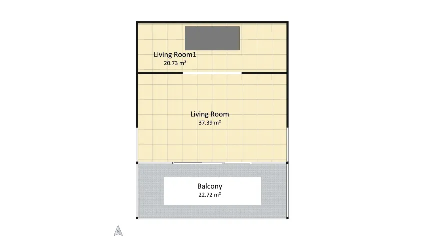 Blue Living Room floor plan 200.67