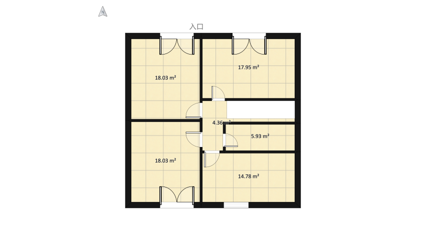 Copy of Erdgeschoss 2 floor plan 166.55