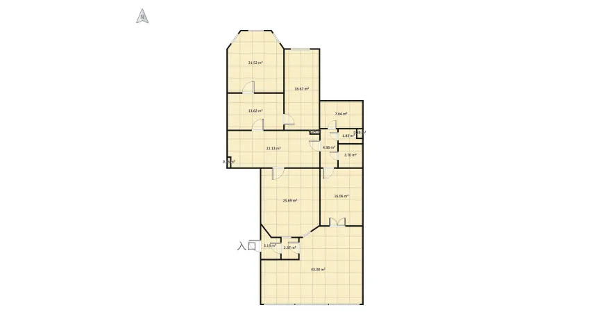 Офис floor plan 184.62