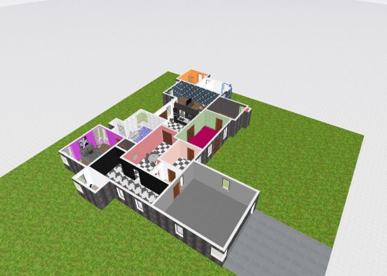 House design project_copy Design Rendering