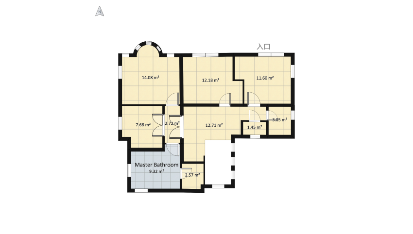 casa FL&A floor plan 309.36