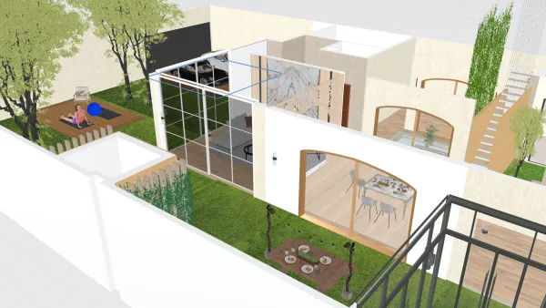 Professional interior design created with Homestyler 3D design software