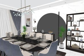 Dining room_copy_copy Design Rendering
