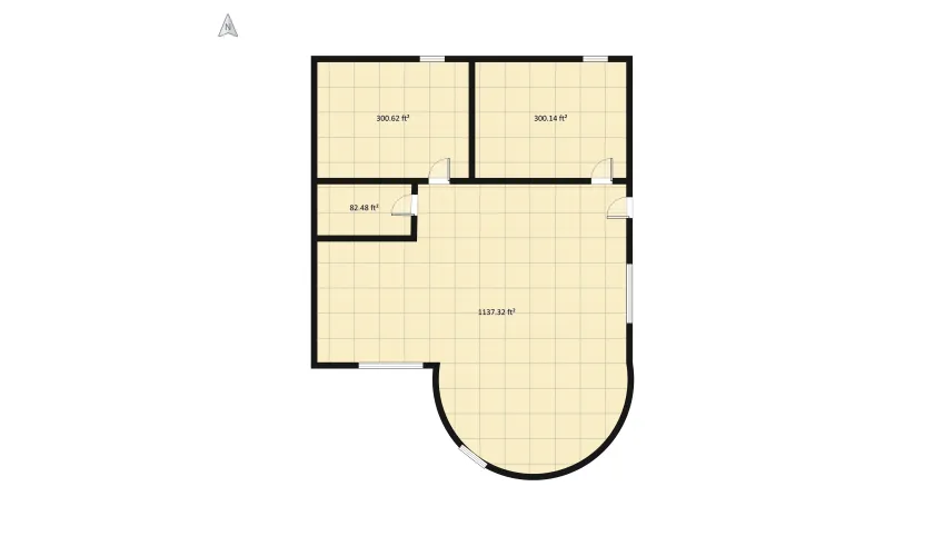 Departamento floor plan 152.83