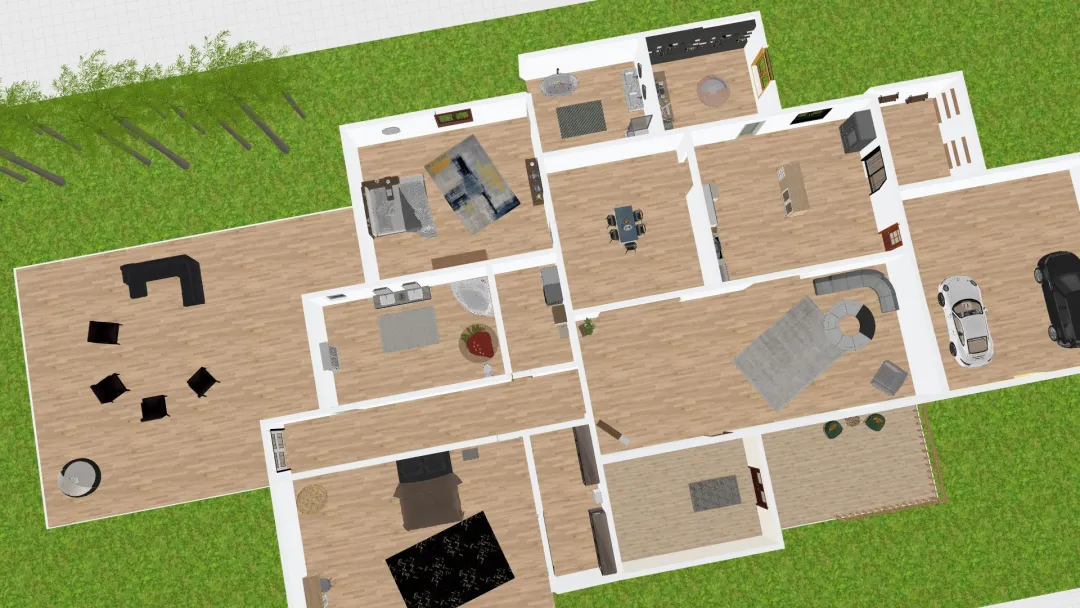 Abby house plans 3d design renderings