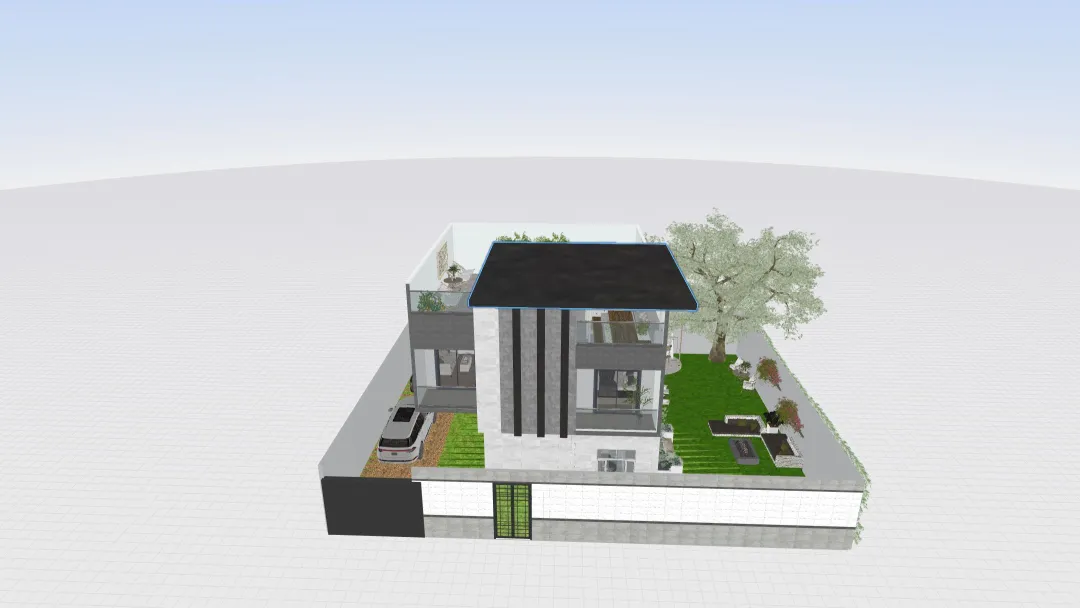 Casa Modelo 3 niveles Gill_copy 3d design renderings