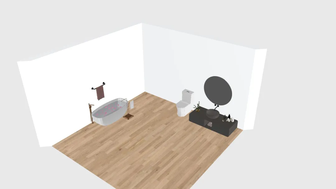 Full Bathroom 3d design renderings
