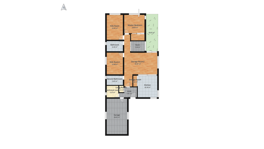 Proiect casa V9 floor plan 200.71