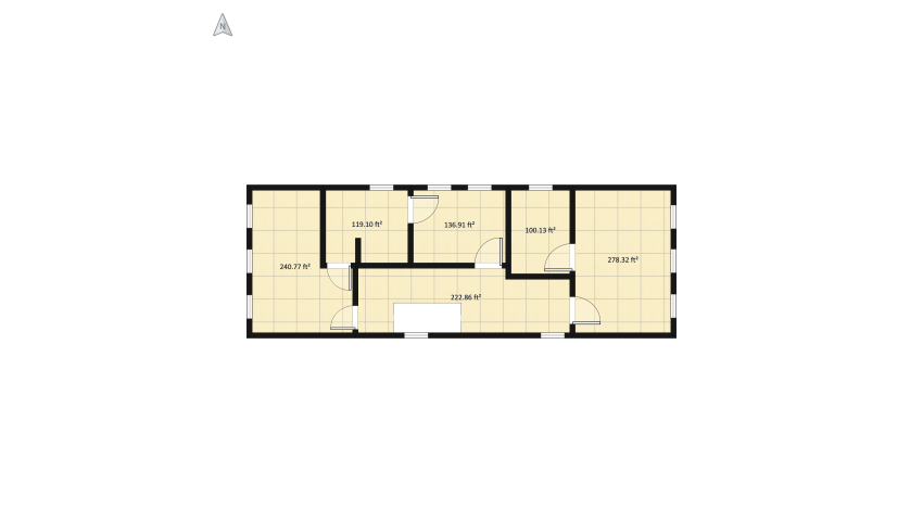 .modern. floor plan 480.99