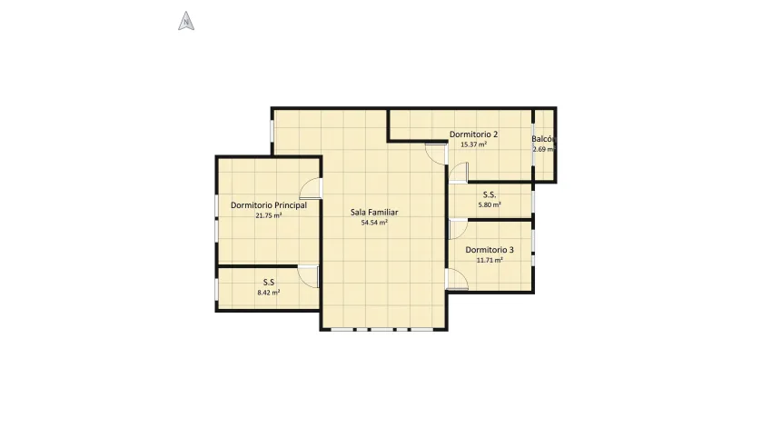2N proyect floor plan 129.28