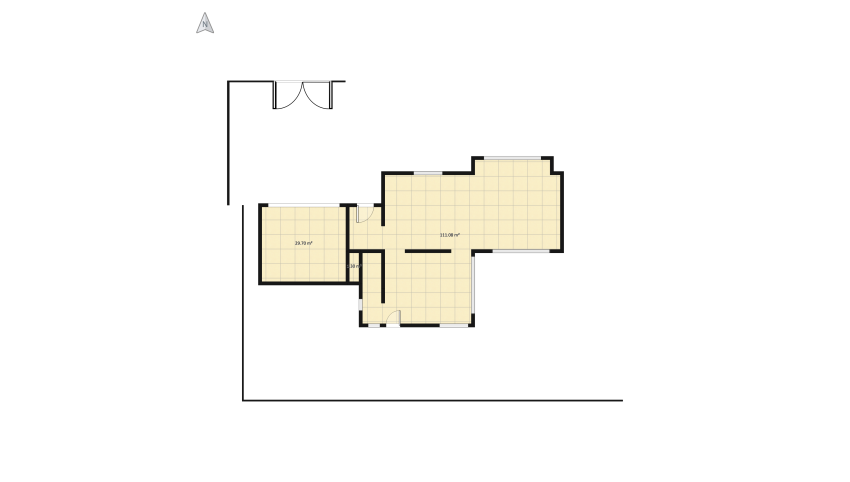 Contemporary House floor plan 285.94
