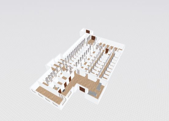 2616 Atlantic New Office Floor Plan opt b Design Rendering