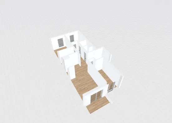 # 4-pokojowe mieszkanie 77m2 + balkon Bezpośrednio Визуализация дизайна