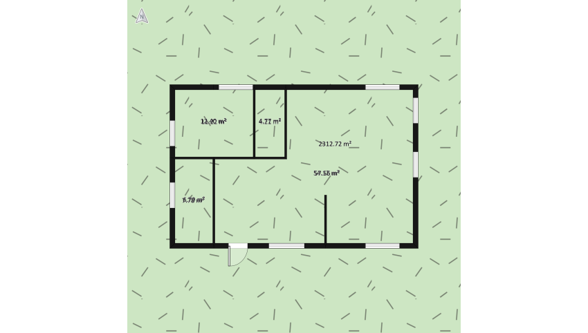 дом 1 floor plan 2560.23