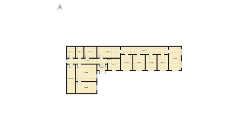 Copy of Hostel Kladno floor plan 245.61