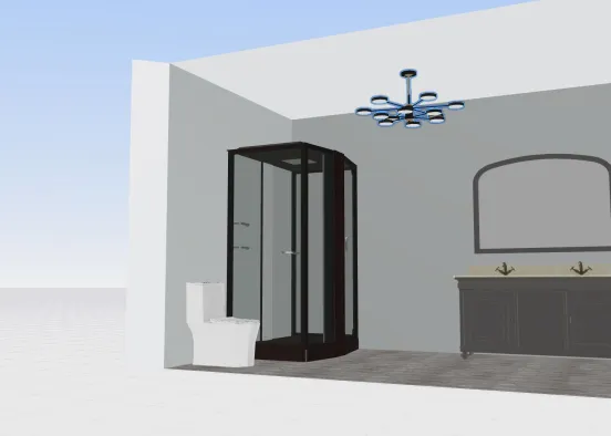 bathroom remodel Design Rendering