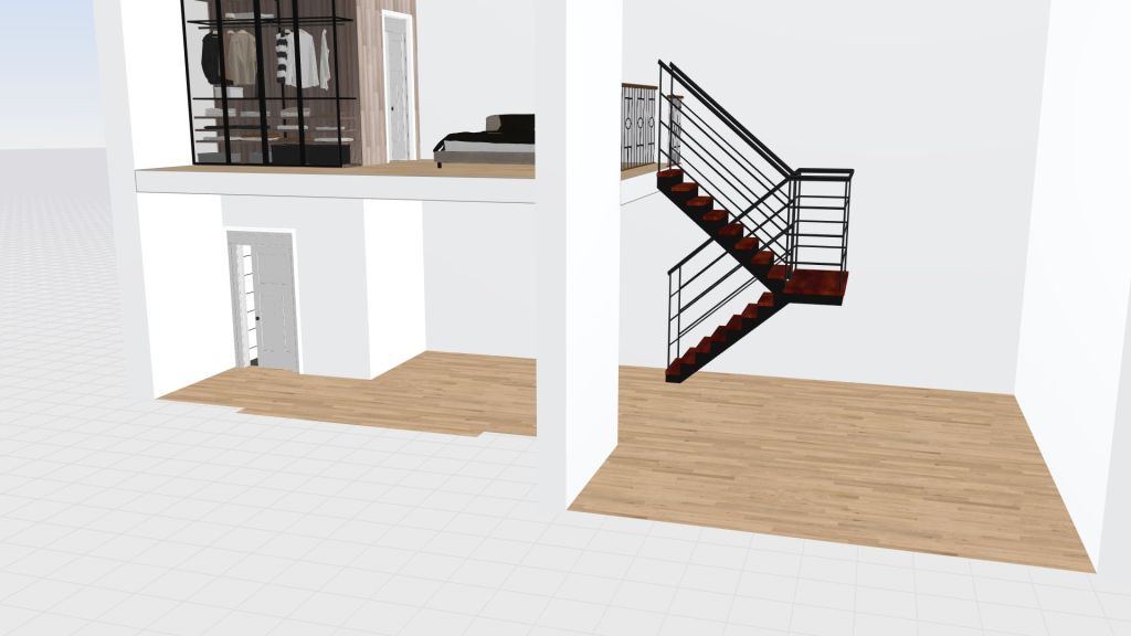 duble  floor 3d design renderings