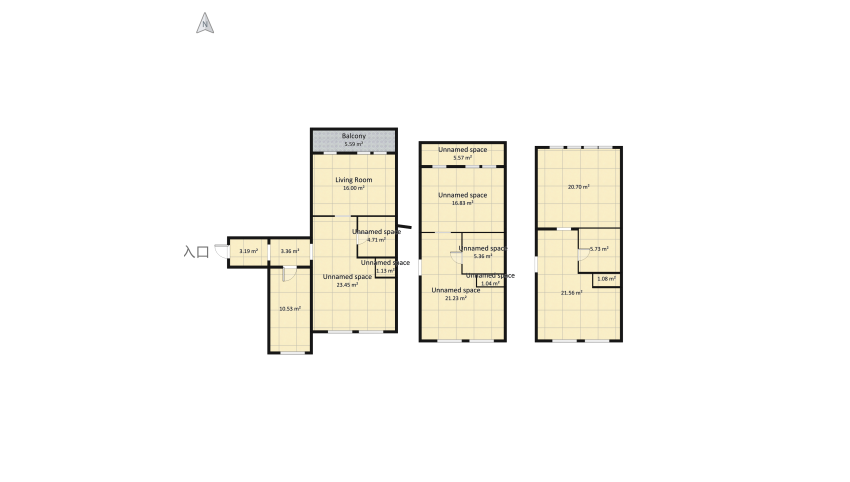 M4 Lubinowa Q floor plan 180.43