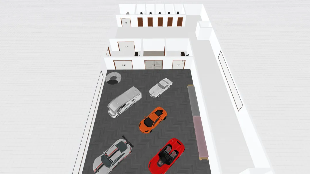 Projeto de Concessionária Audi - Victor Hugo_copy 3d design renderings