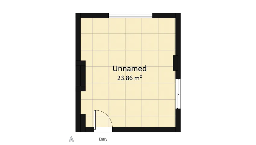 birsu's bedroom floor plan 23.87