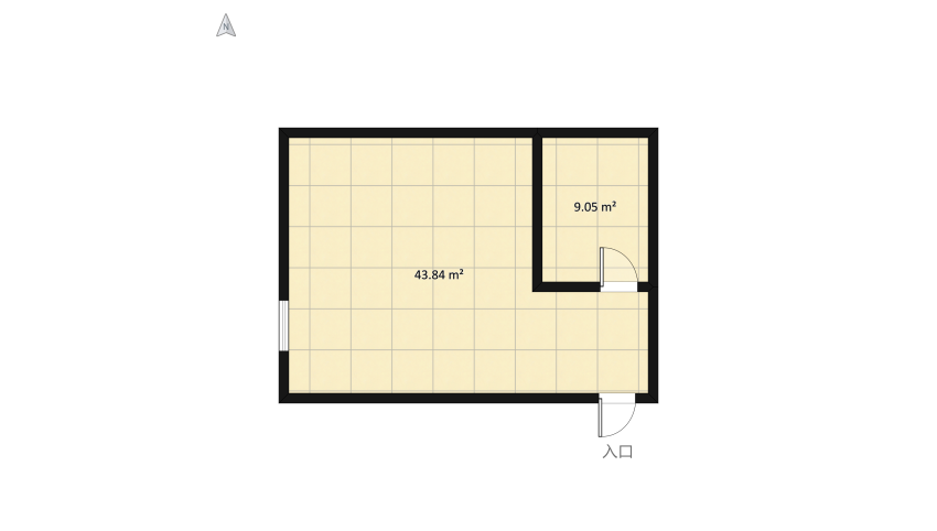 bedroom design floor plan 58.07