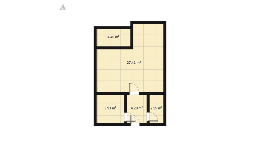 Byt D2 floor plan 98.85