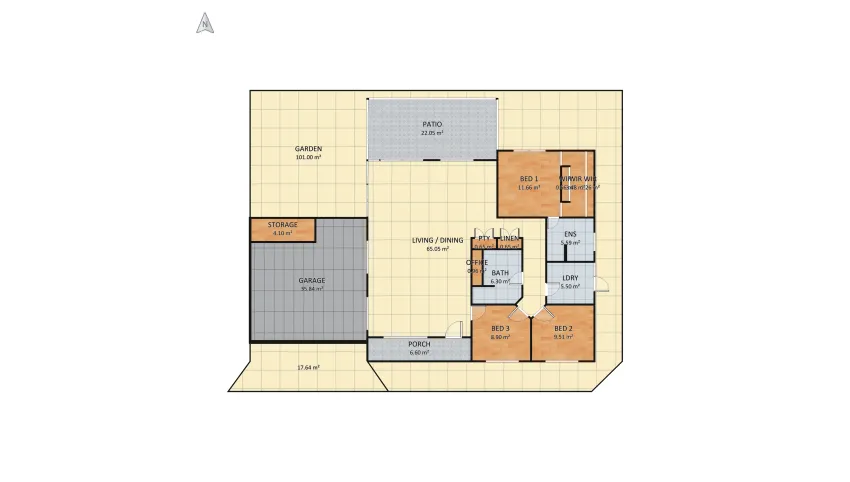 Fogerthorpe Crescent floor plan 322.54