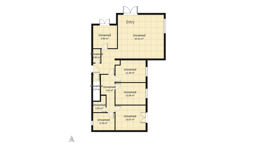 Residence floor plan 228.42