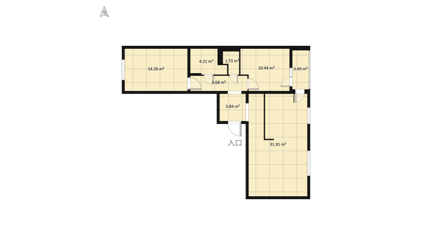 Мій перший проект floor plan 84.17