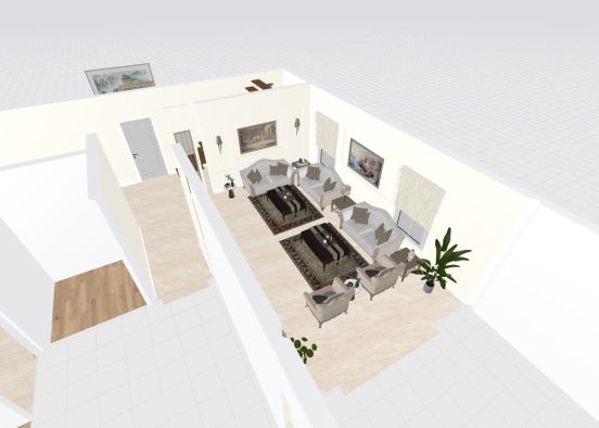 DC living room victorian render 02_copy_copy_copy Design Rendering