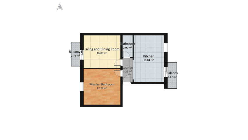 Atp MIO floor plan 74.43