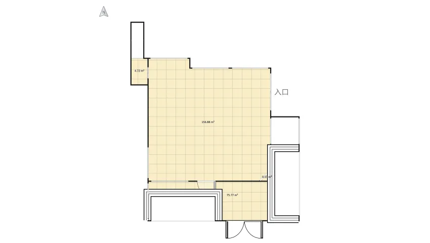 #HSDA2021Residential Unusual yellow floor plan 846.82
