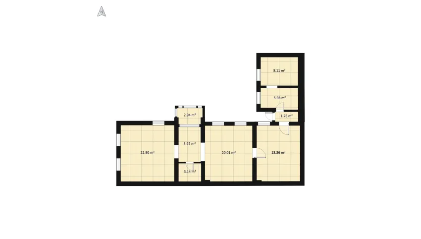 Design | Dorobanti House floor plan 137.46