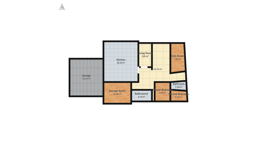 Copy of Nelly real floor plan 134.86