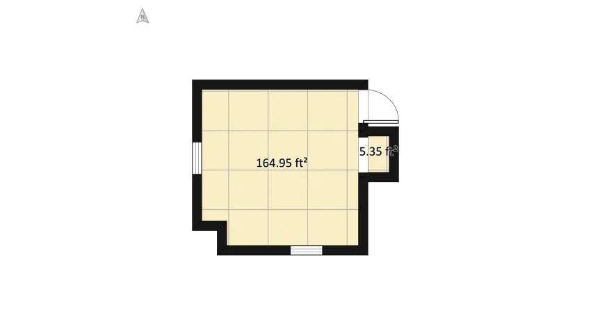 redo of room floor plan 34.5