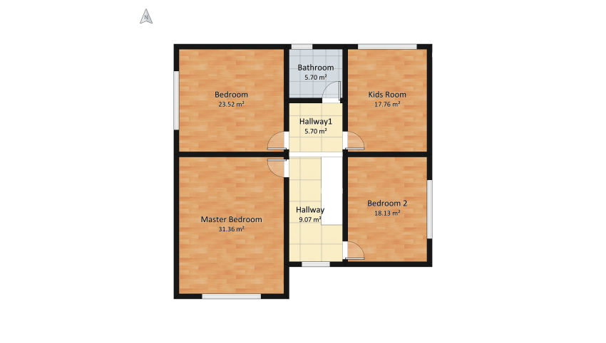 Arianna's House floor plan 655.65