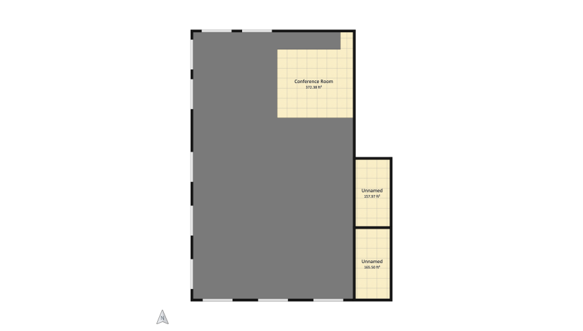 Hybrid Office floor plan 367.69