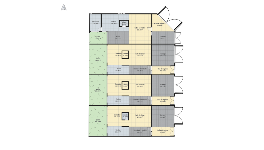 casitas floor plan 1493.9