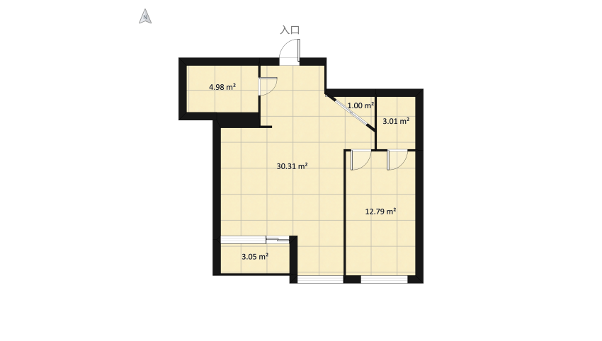Copy of NICE VARIANT floor plan 63.06
