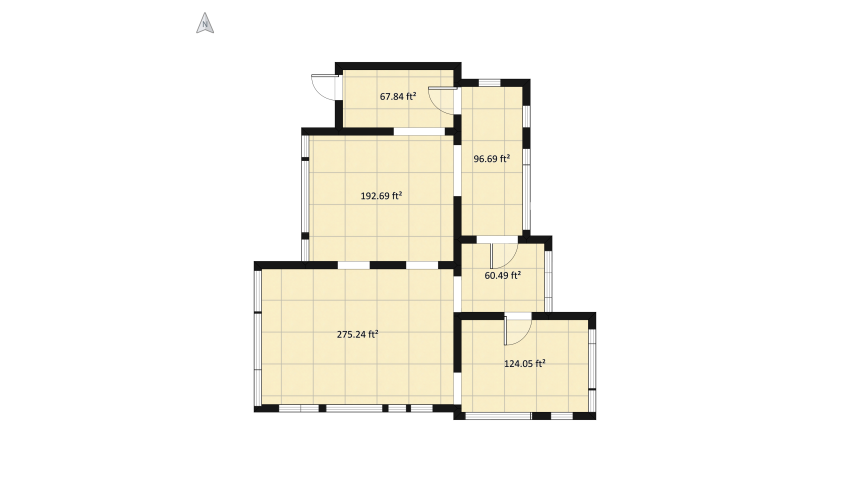 Maison moderne de deux étages(FRENCH) floor plan 86.4