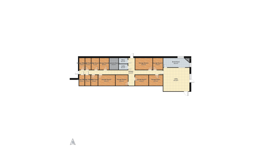 Proposed Nova Depot Break room floor plan 226