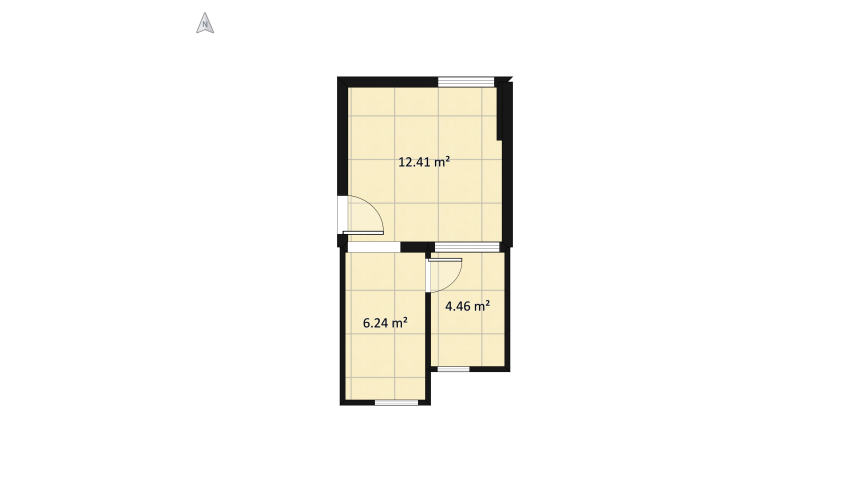 Modern Master Bedroom  floor plan 25.51