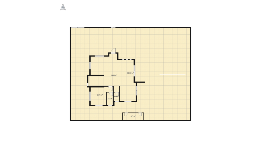 Modern Villa floor plan 859.36