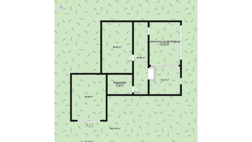 Evimiz floor plan 2291.4