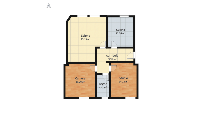 Casa floor plan 93.39