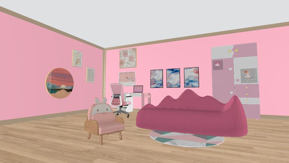 Barbie's Dream Home design ideas & pictures (52 sqm)-Homestyler