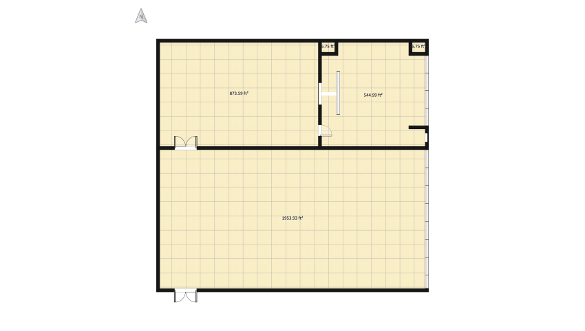 Ruth's rich bedroom floor plan 175.41