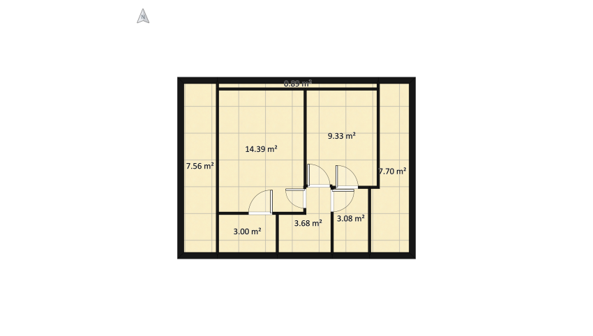 Emily and Stef attic floor plan 56.51